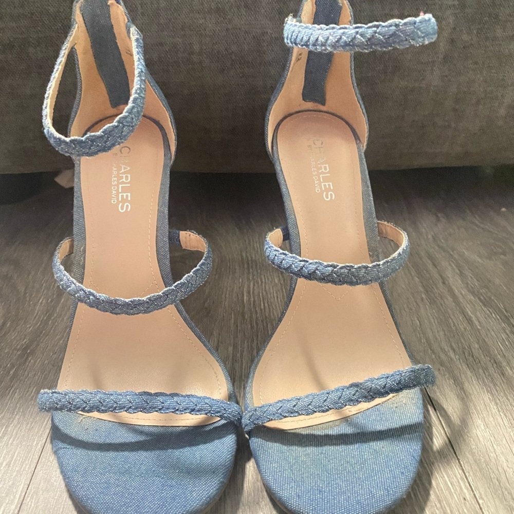 Denim Heels